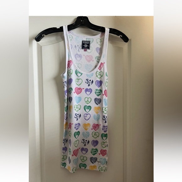 Pink Victoria's Secret heart tank top size S-P - Picture 1 of 7